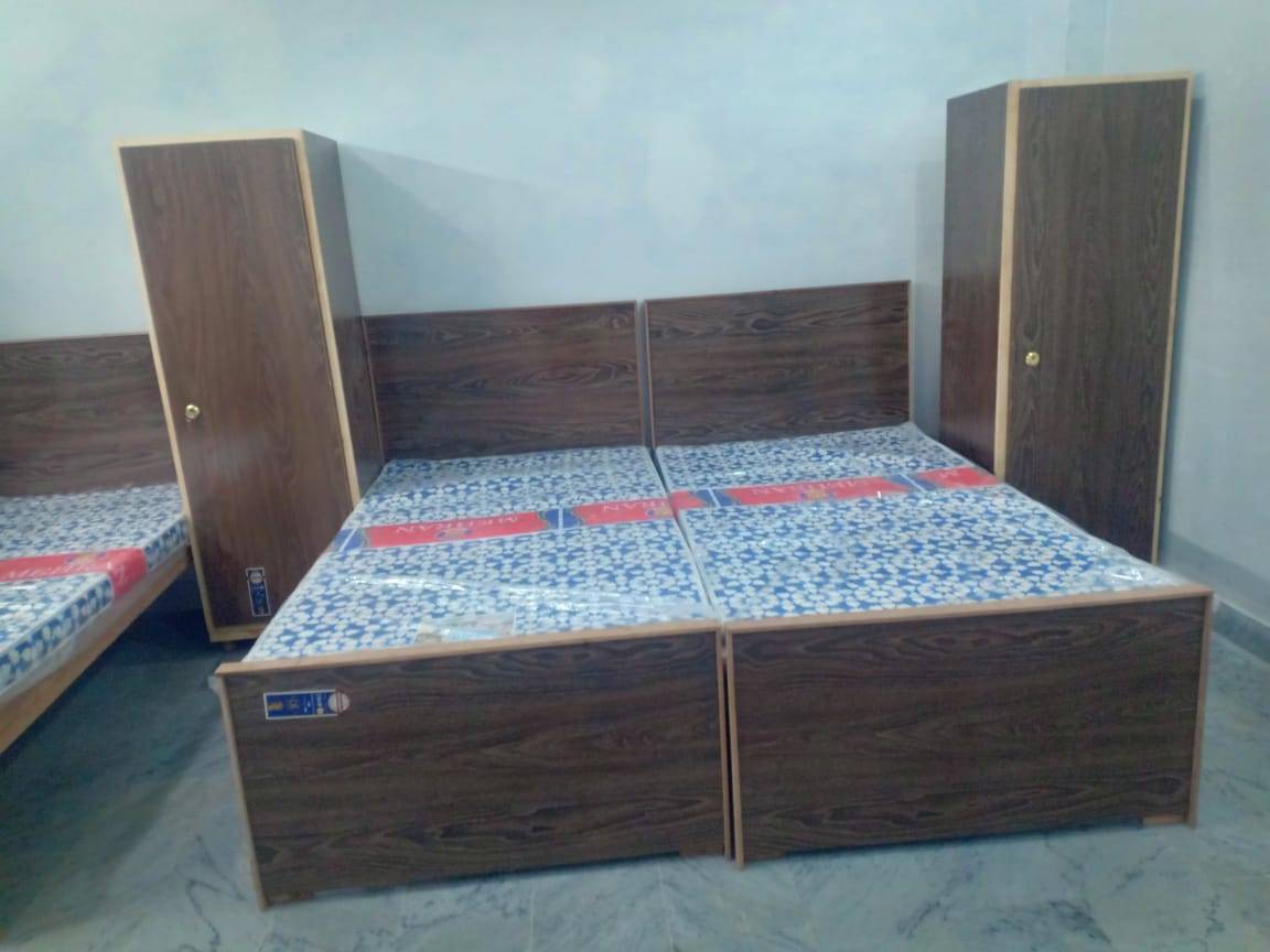 Four Seater Room at Home with style girls hostel
